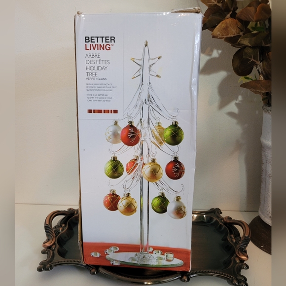 Acrylic Christmas Tree "Better Living Design " 12 Ornaments - Picture 8 of 8